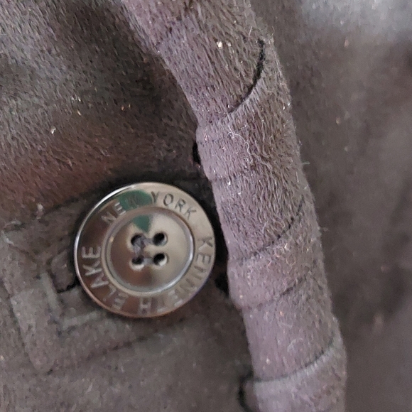 Black Suede Coat - Picture 3 of 7